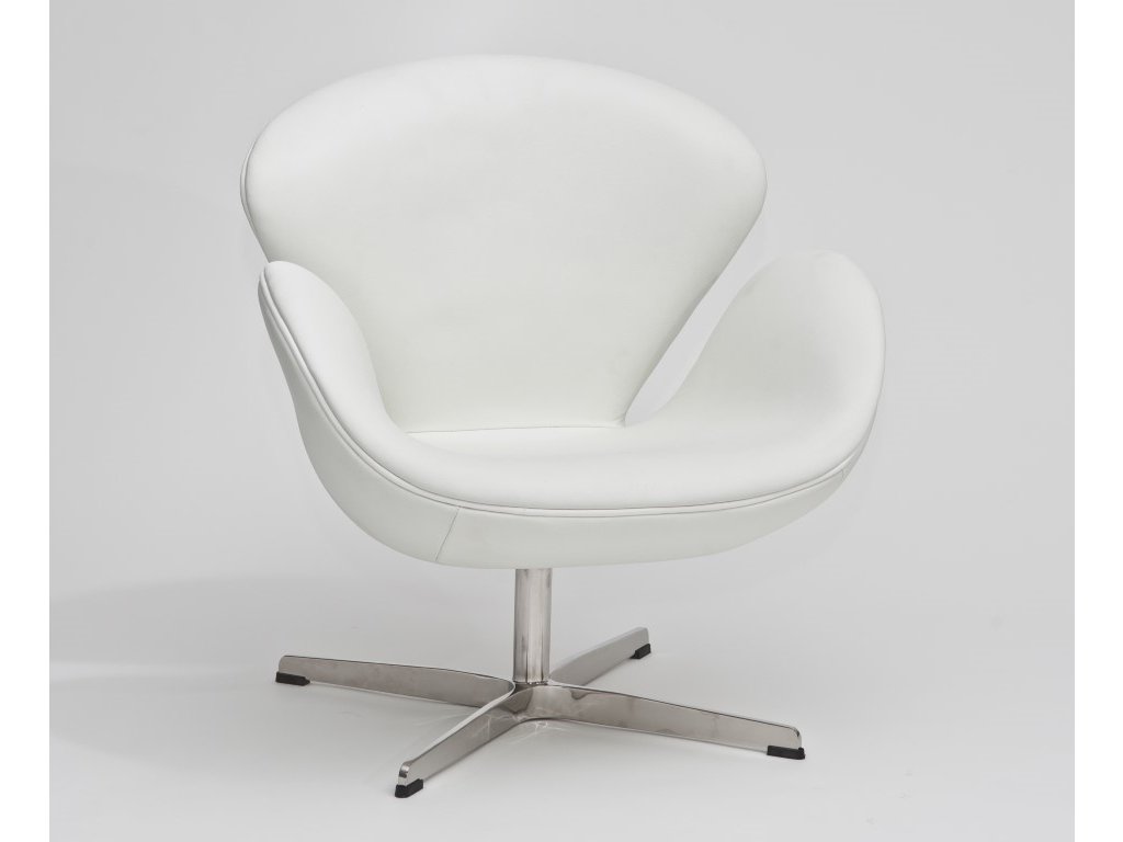 Кресло поворотное. Дизайнерское кресло Swan Chair fr 0654 замша серая 620х710х470. Кресло поворотное pandora. Белый кожаный стул. Кресло белое кожаное на колесах.