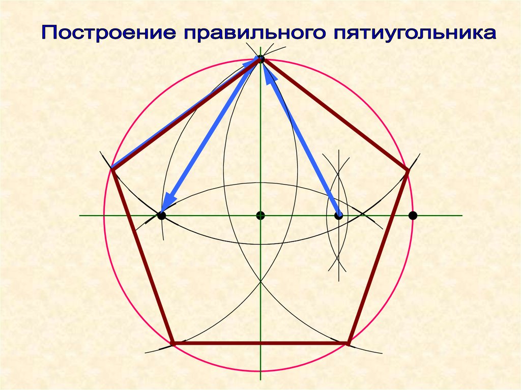 Как рисовать 5 угольник