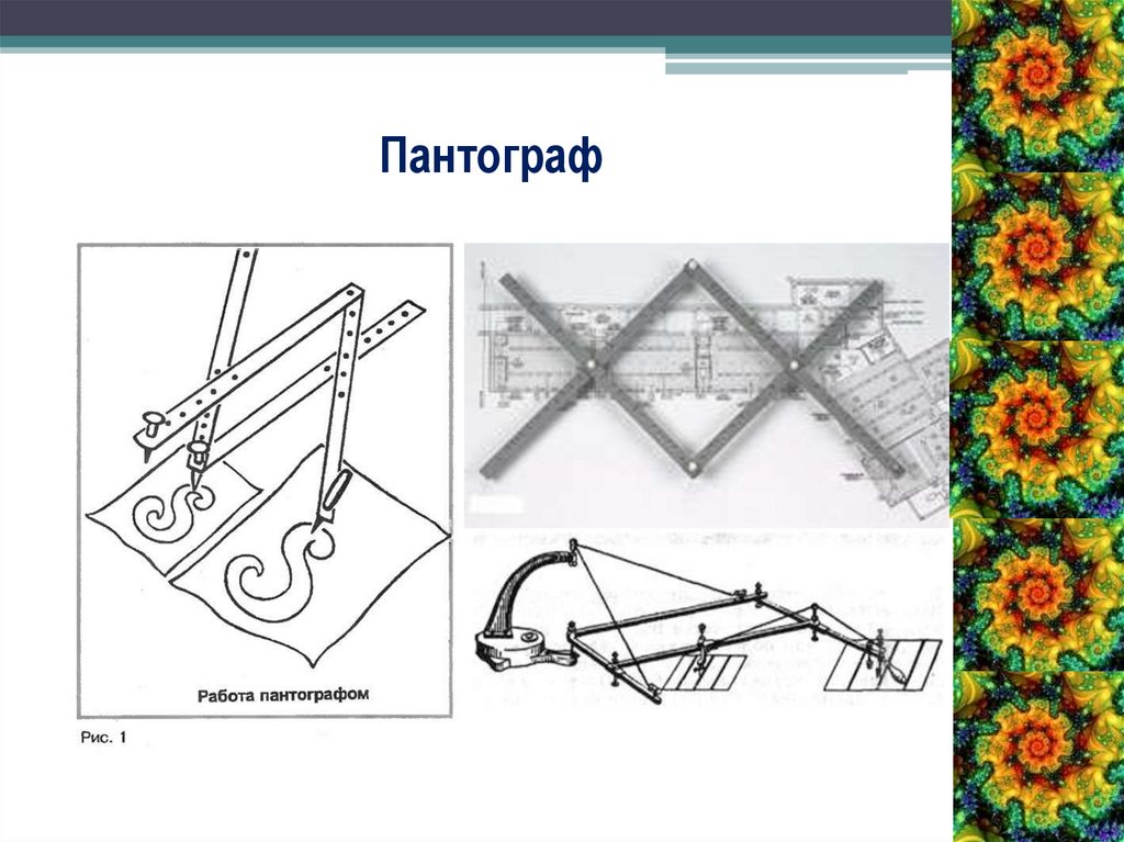 Пантограф своими руками чертежи