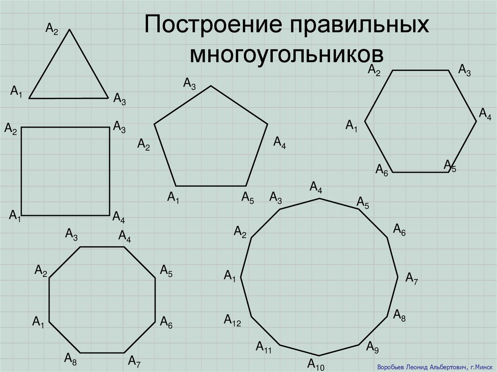 Выпуклый многоугольник чертеж