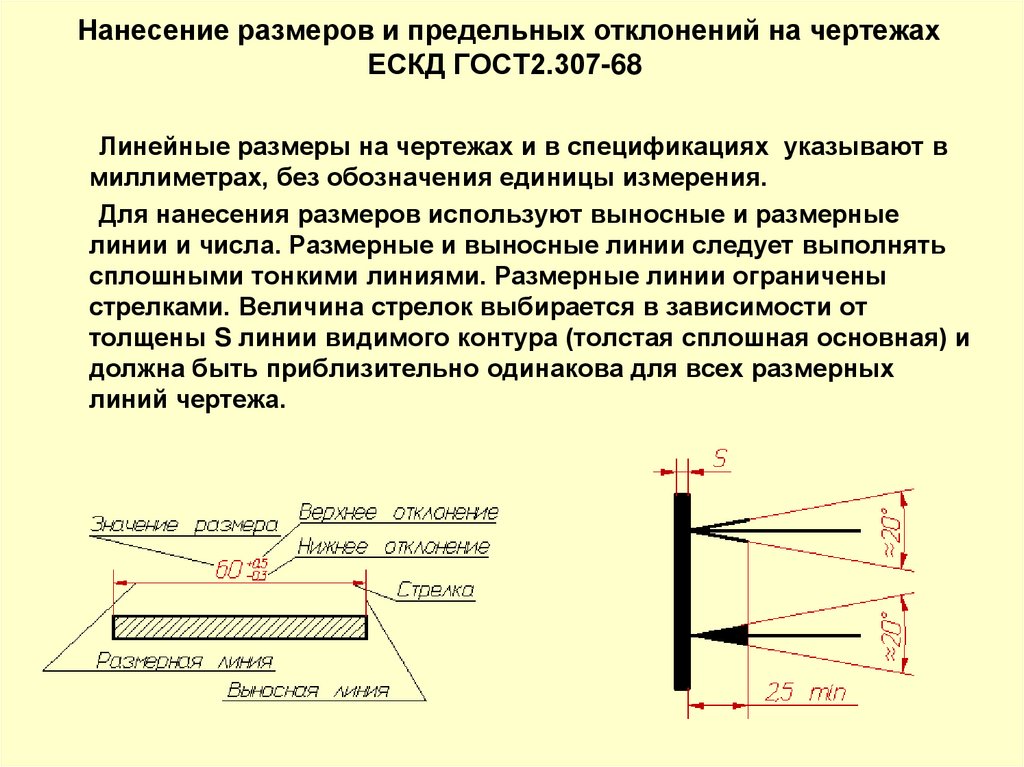 Расстояние между строками на чертеже гост