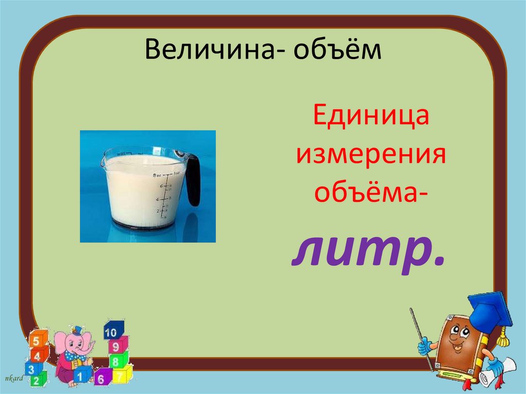 Объем презентация