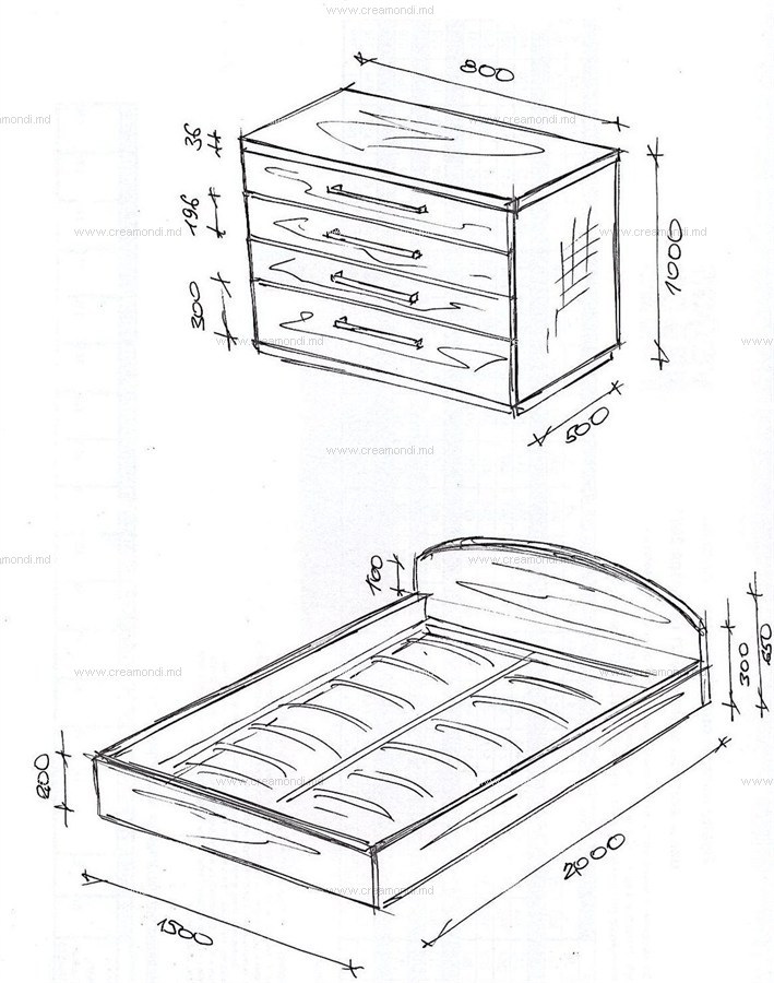 Кровать с ящиками своими руками чертежи и размеры схемы и проекты эскизы