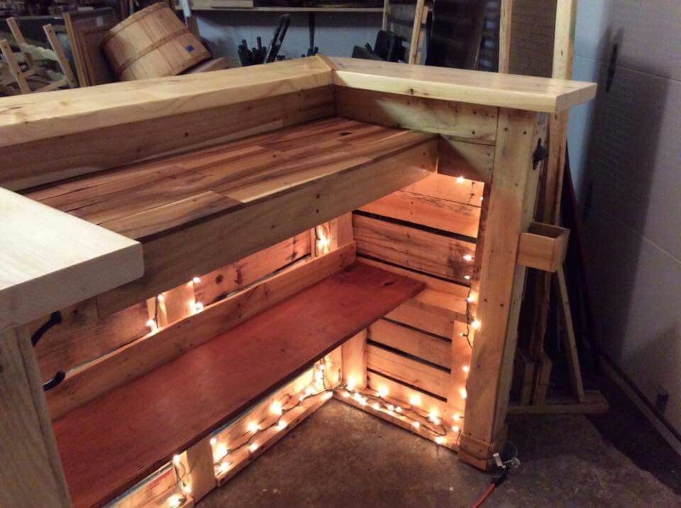 Барная стойка Pallet Bar