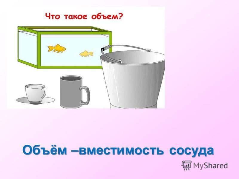 Объемы 5 класс презентация