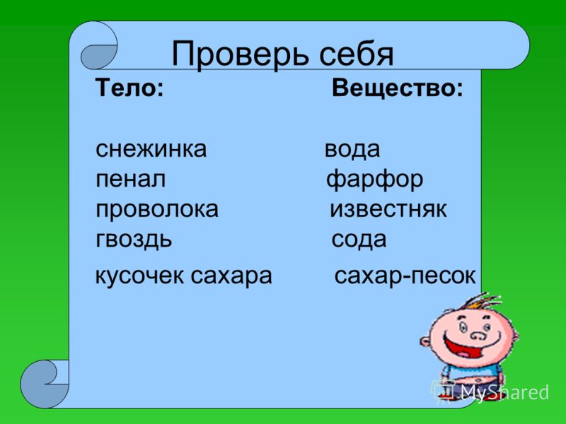 Из каких веществ состоит