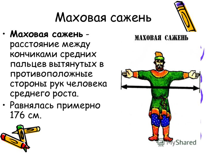 Сажень это сколько