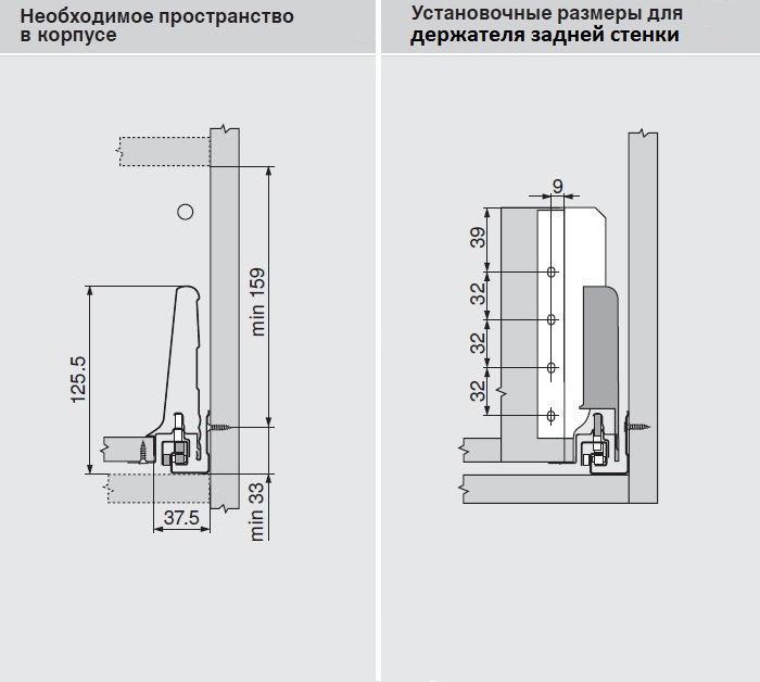 Тандембокс блюм схема установки и монтажа Инструкция blum tandembox: TANDEMBOX plus Blum - Интернет магазин мебели "МебПил