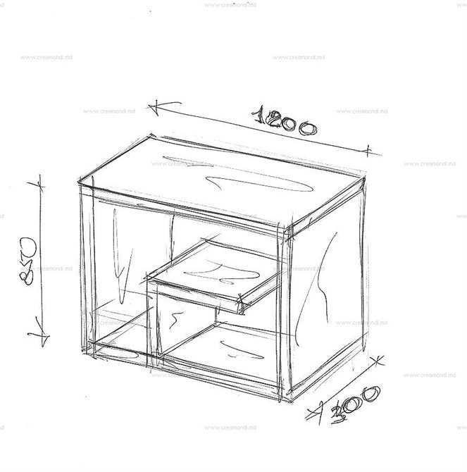 Прикроватная тумба своими руками чертежи