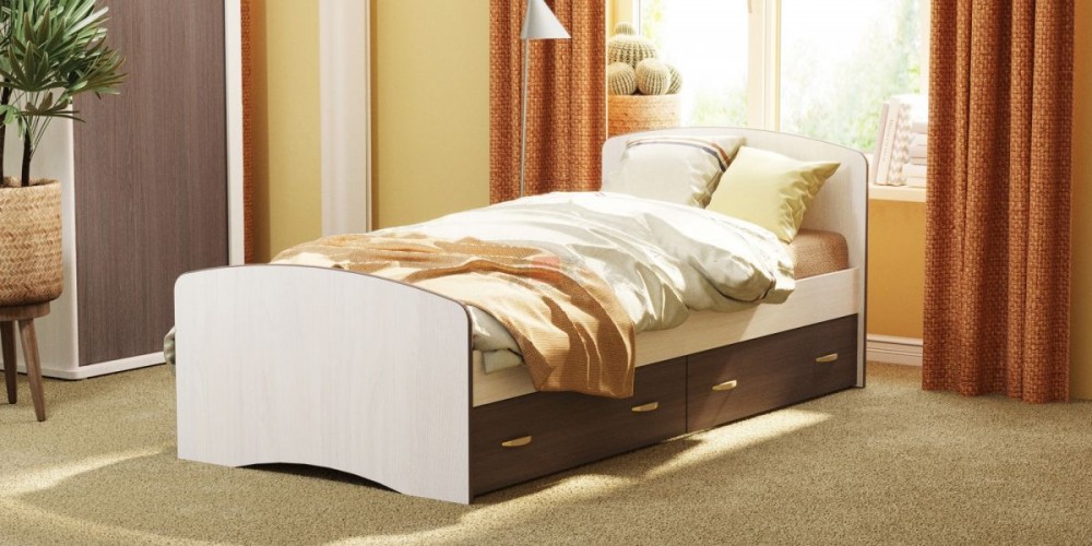 Мебель для спальни с односпальной кроватью