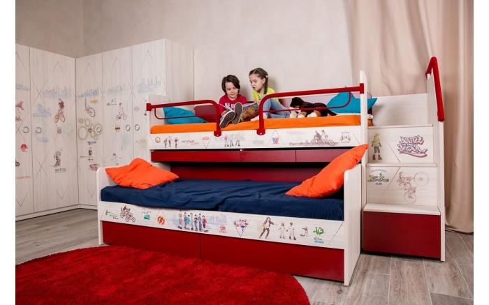 Актив 2 отзывы. Кровать Сканд Актив 1 и Актив 2. Хофф выдвижная кровать детская. Сканд мебель кровать выкатная. Сканд мебель кровать двухъярусная выдвижная.