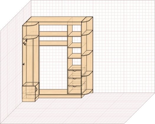 Нарисовать проект шкафа самостоятельно онлайн бесплатно нарисовать