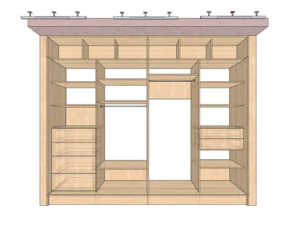 Шкаф купе спроектировать самому