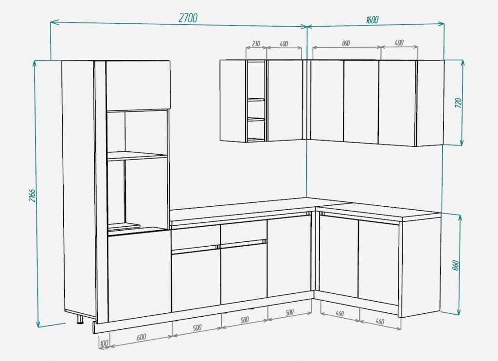 Кухня угловая своими руками чертежи и схемы фото