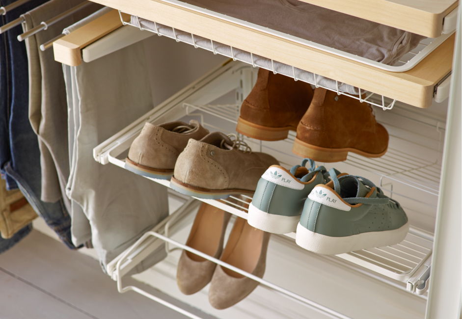Сетки для обуви в шкаф