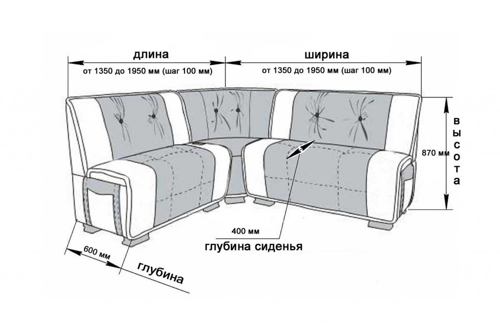 Уголок кухонный со спальным местом своими руками чертежи и схемы