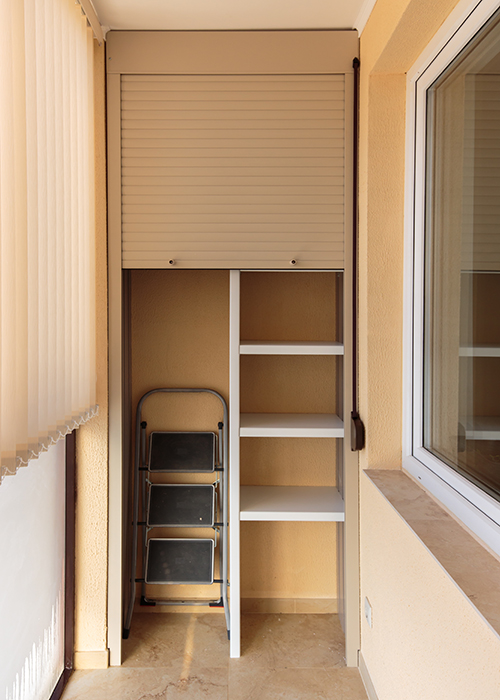 Образцы шкафов для балкона