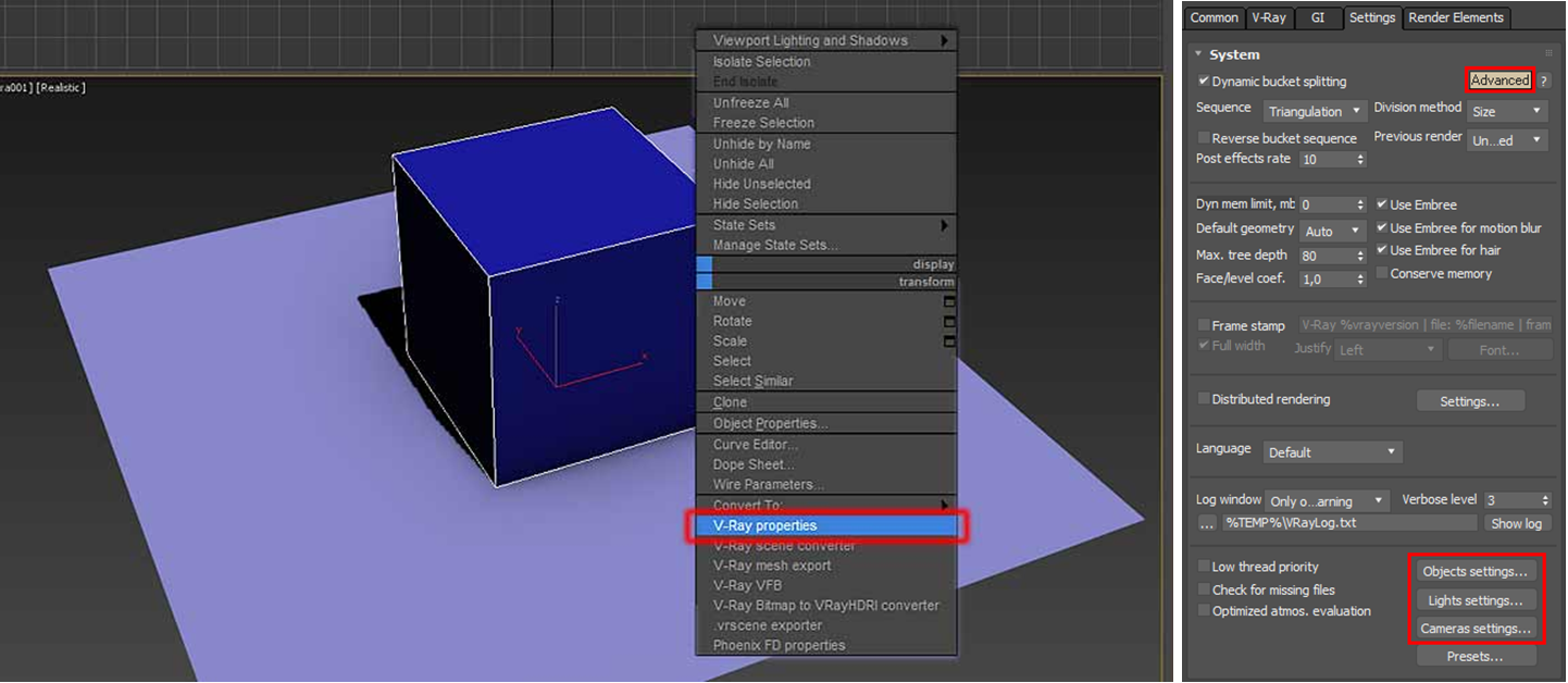 Где max. 3d Max Vray object properties:. Display properties в 3д Макс. 3ds Max object properties. Matte Shadow 3ds Max Vray.