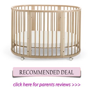 Stokke Sleepi oval crib for short moms