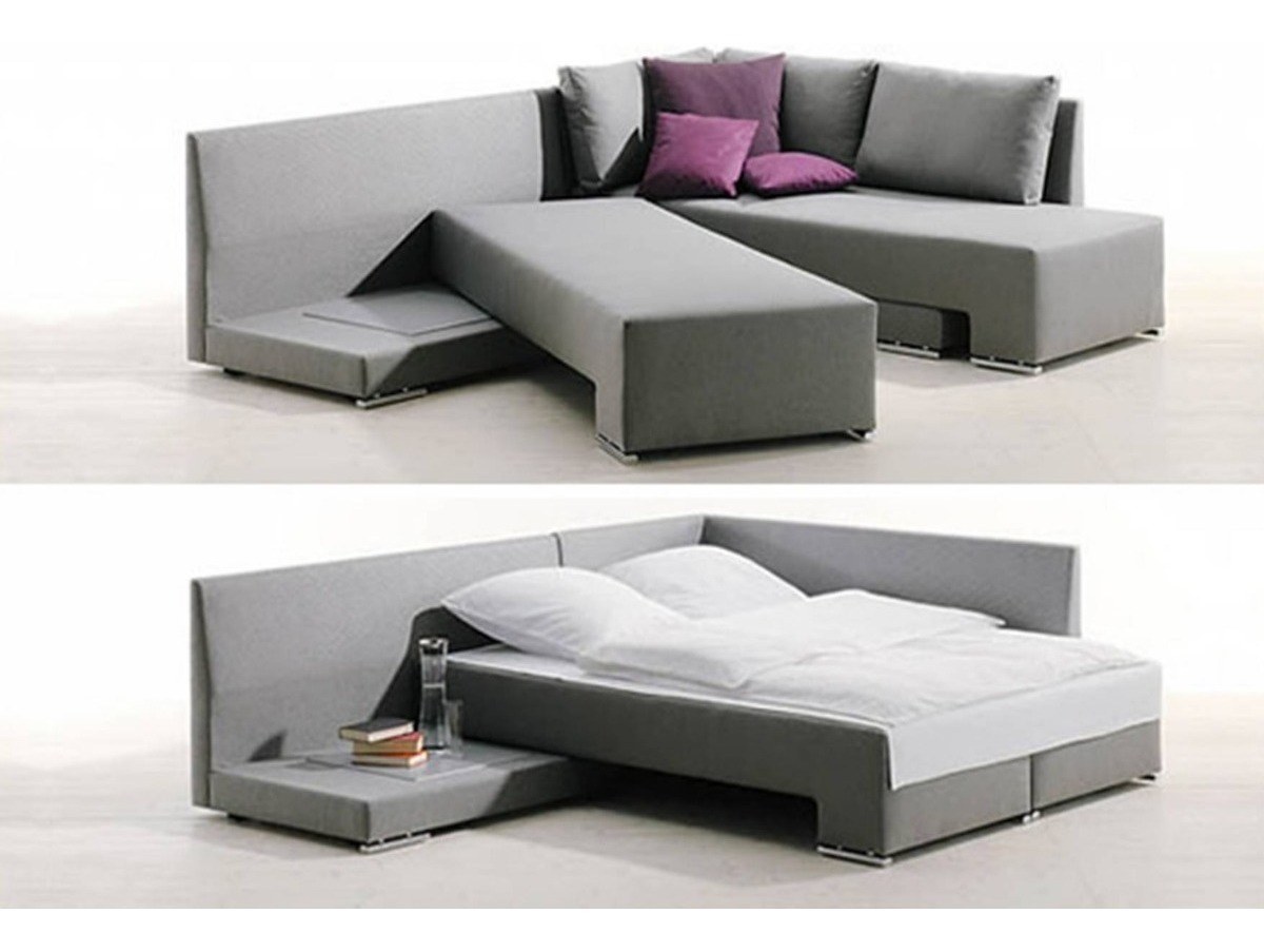 легкий современный диван кровать
