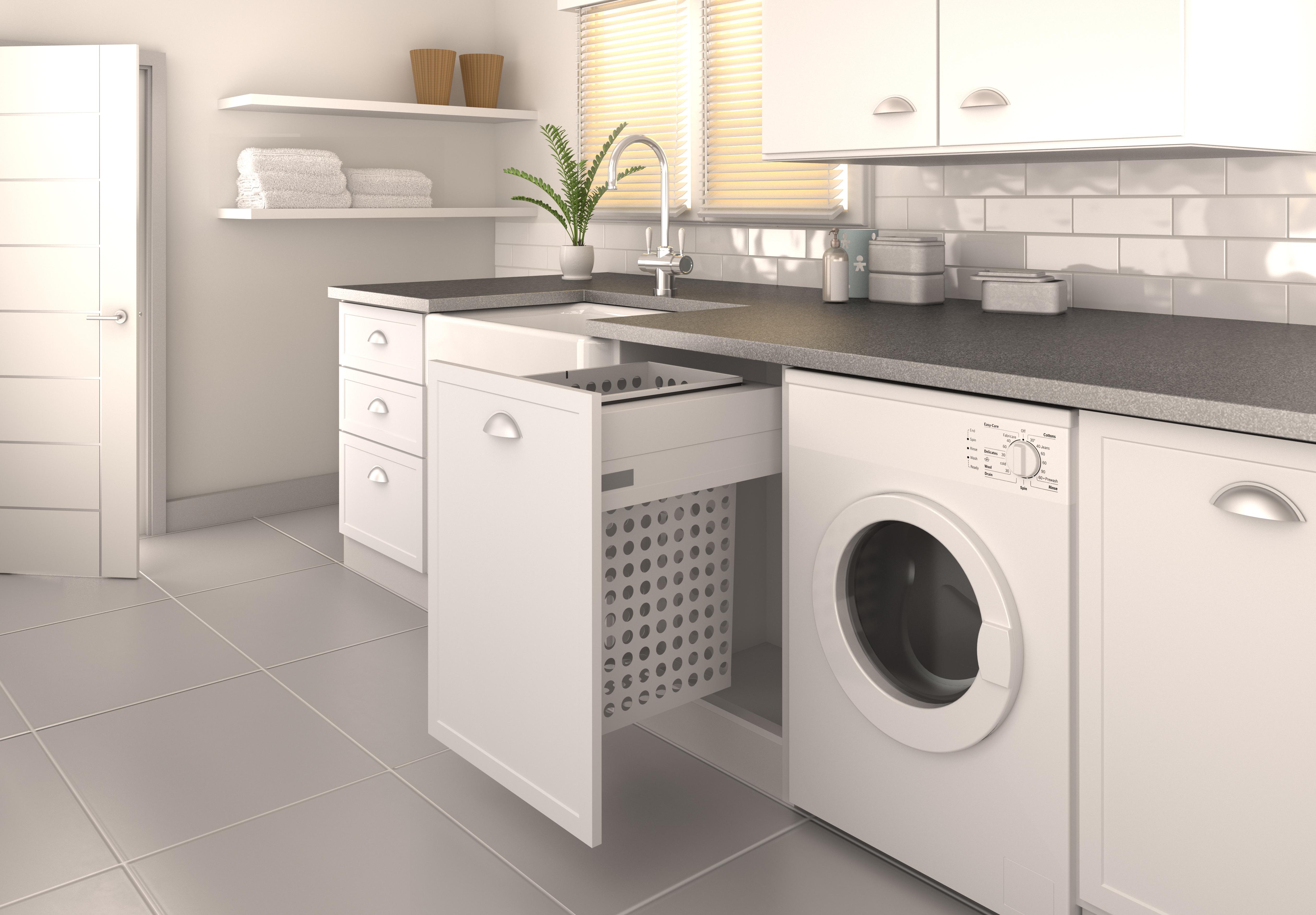 Можно ли обычную стиральную машину встроить в кухонный гарнитур фото