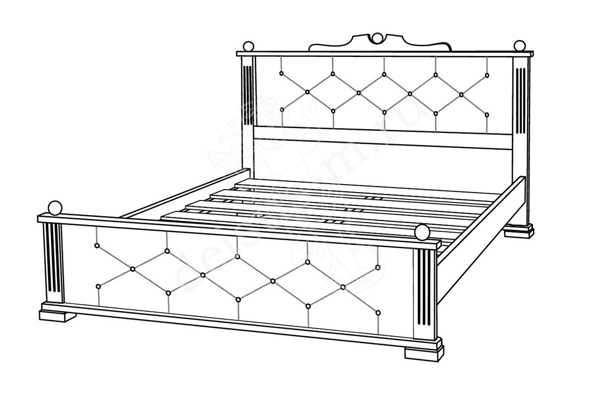 Каркас для кровати 1600х2000 своими руками