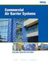 Commercial Air Barrier Systems