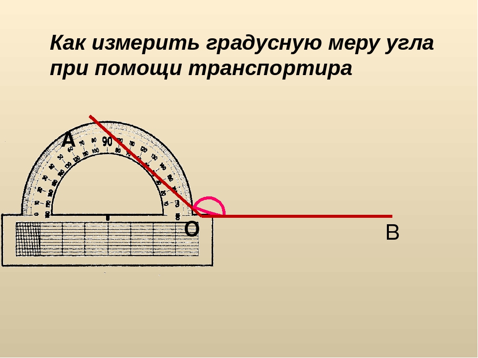 Померить угол на картинке