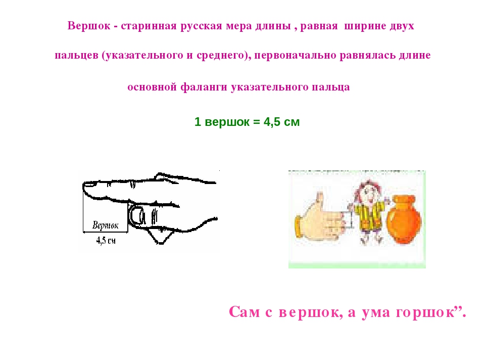 Правильно меры