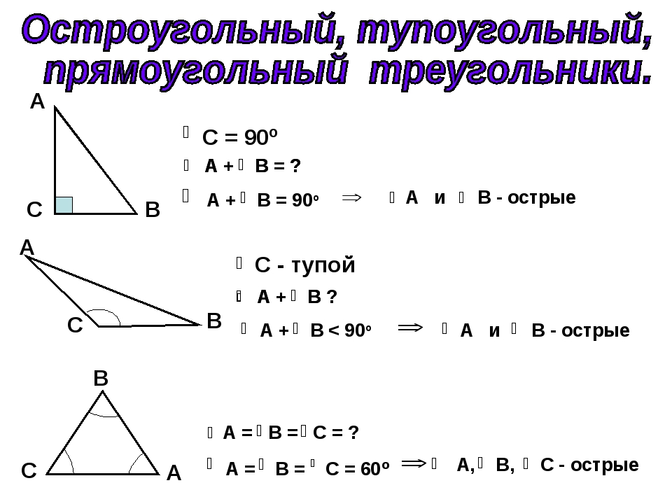 Схема открытого треугольника