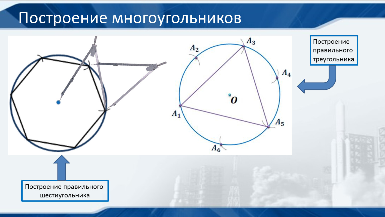 Как нарисовать шестигранник без циркуля и транспортира