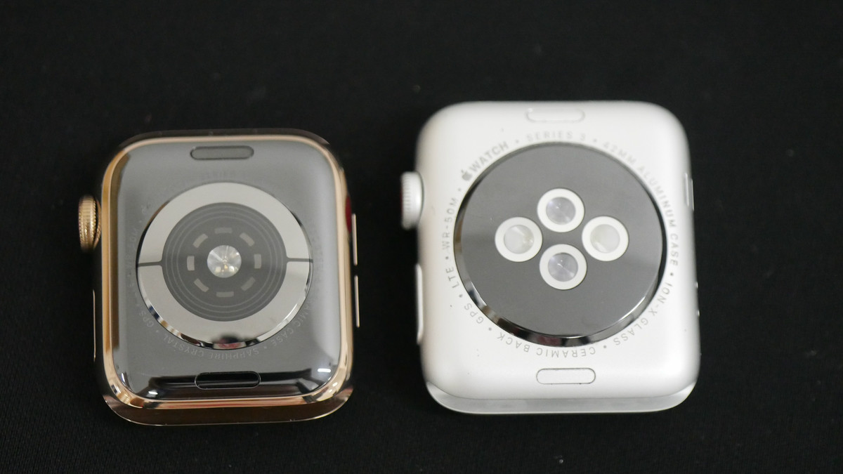 Задние панели Apple Watch 4 и 3 серий
