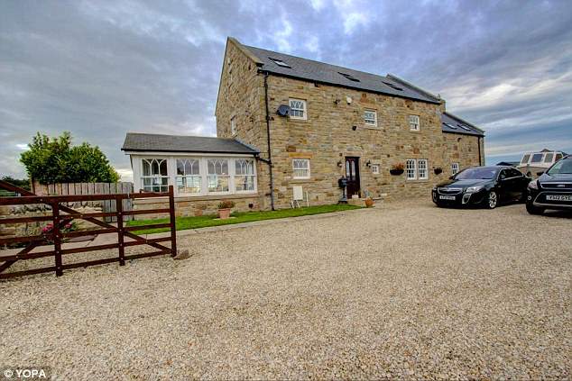 The Northumberland property is being sold for offers in excess of £500,000