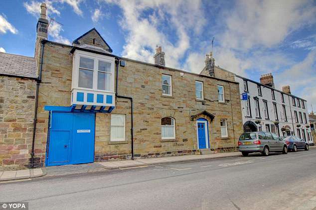 The Alnmouth property is being sold by fixed-fee estate agent Yopa