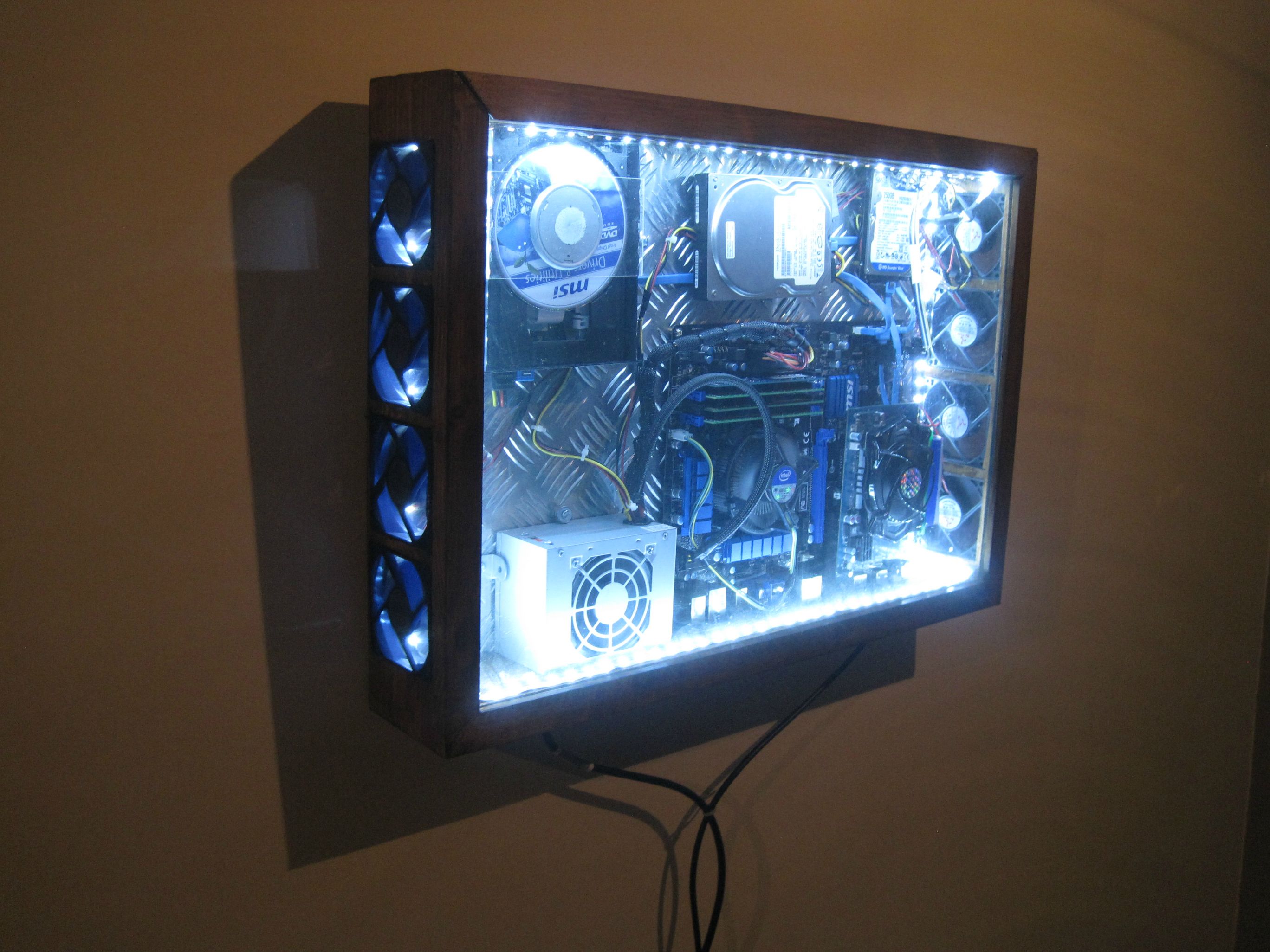 PC Wall Mounted Case