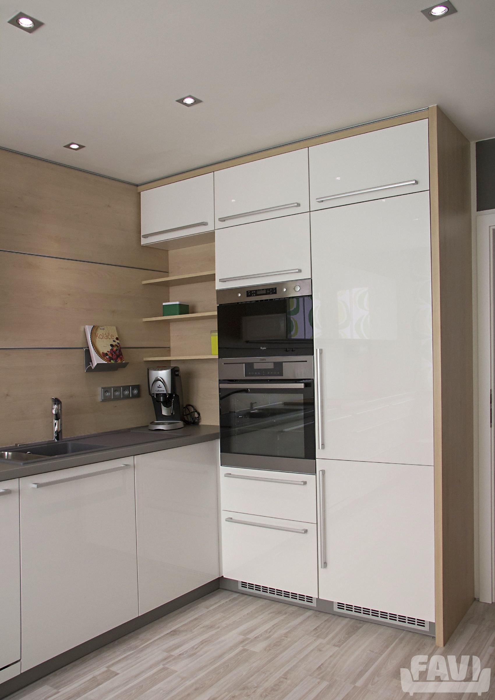 Кухни буквой г с холодильником дизайн фото