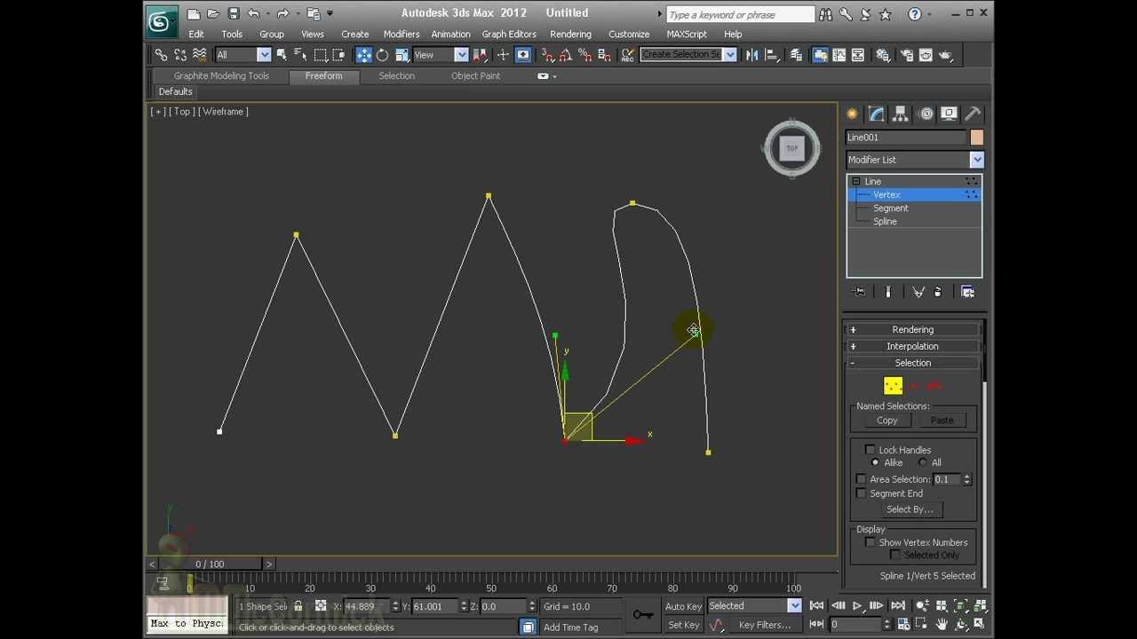 Добавь точку. Vertex Type 3ds Max bezier. Smooth Vertex 3ds Max. 3ds Max Безье. Vertex Tangent 3ds Max.