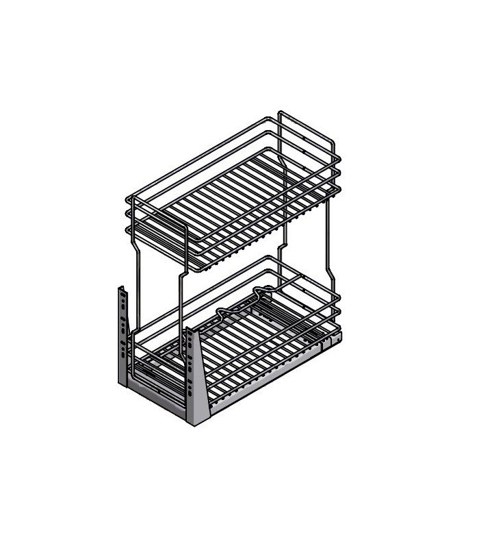Выдвигающиеся корзины для шкафов