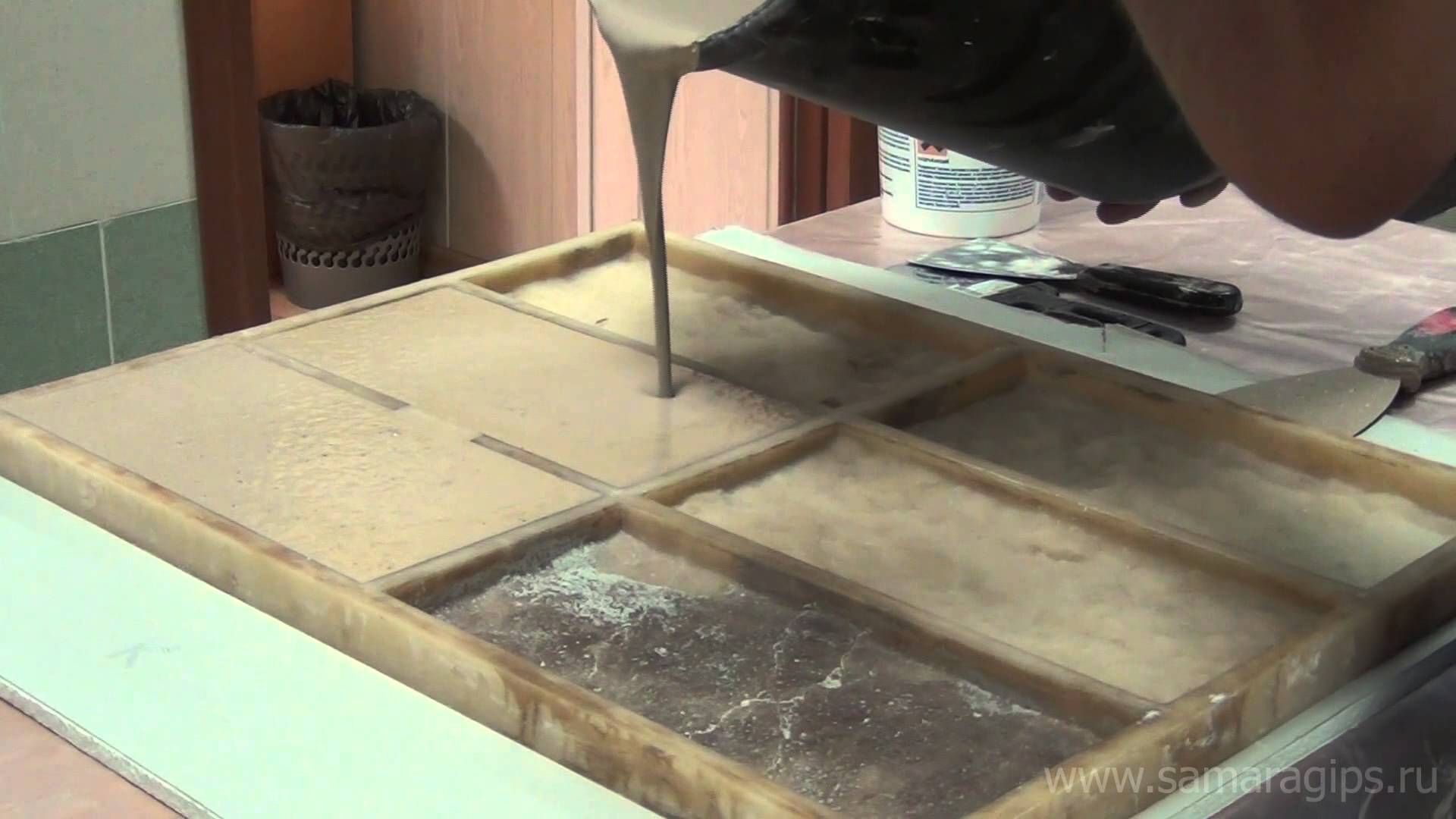 Технология литья жидкого камня
