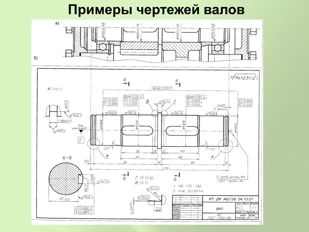 Чертеж пример