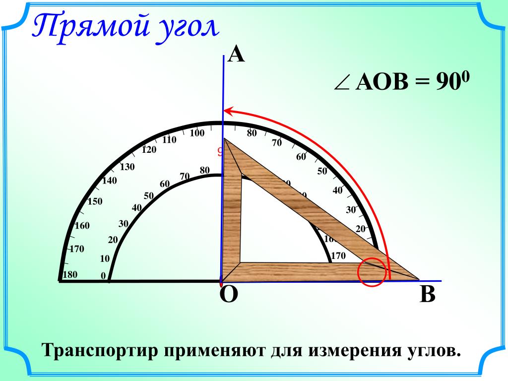 Как определить градус без транспортира: «Как измерить угол без ...