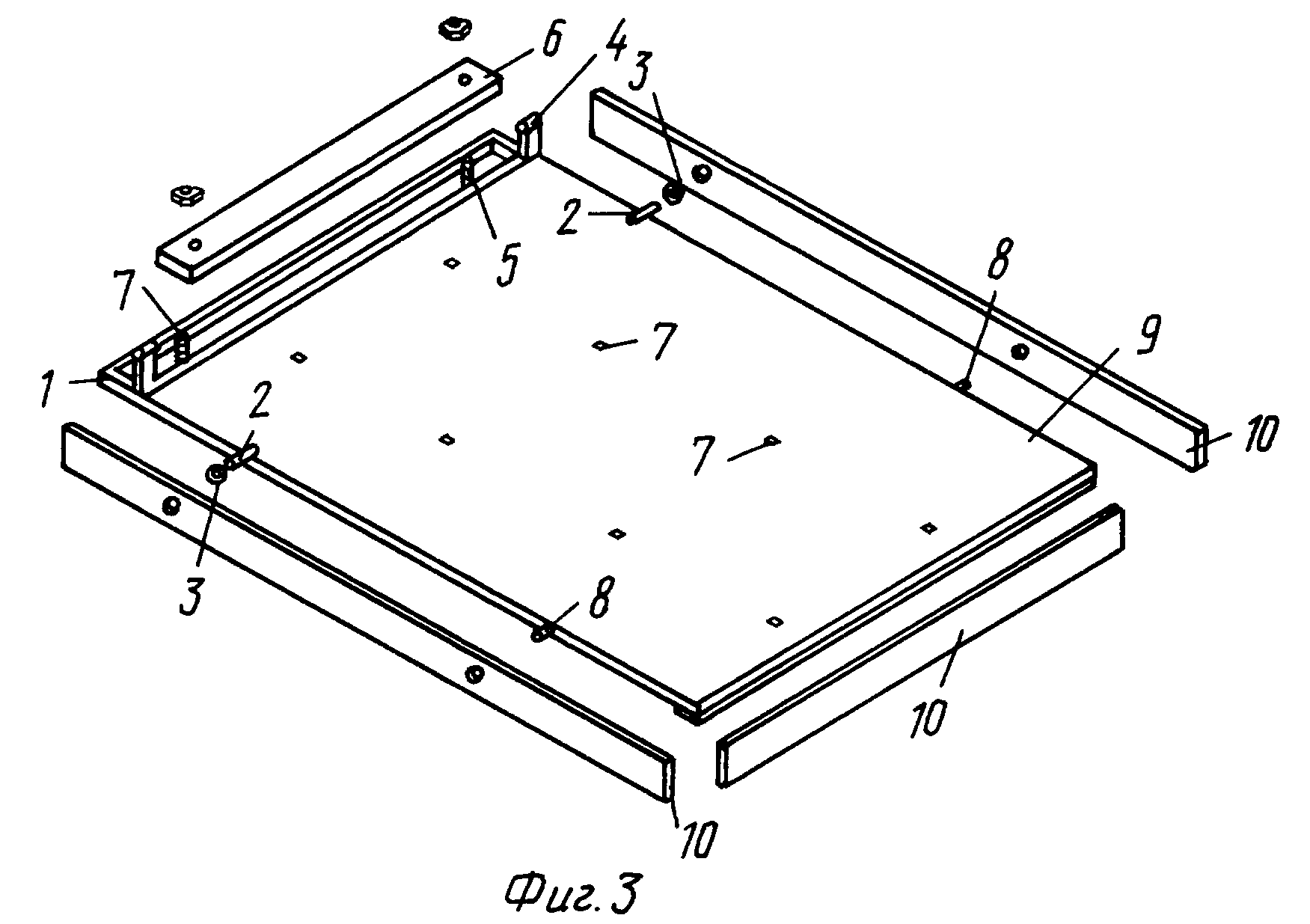 Механизм откидной кровати 582 чертежи