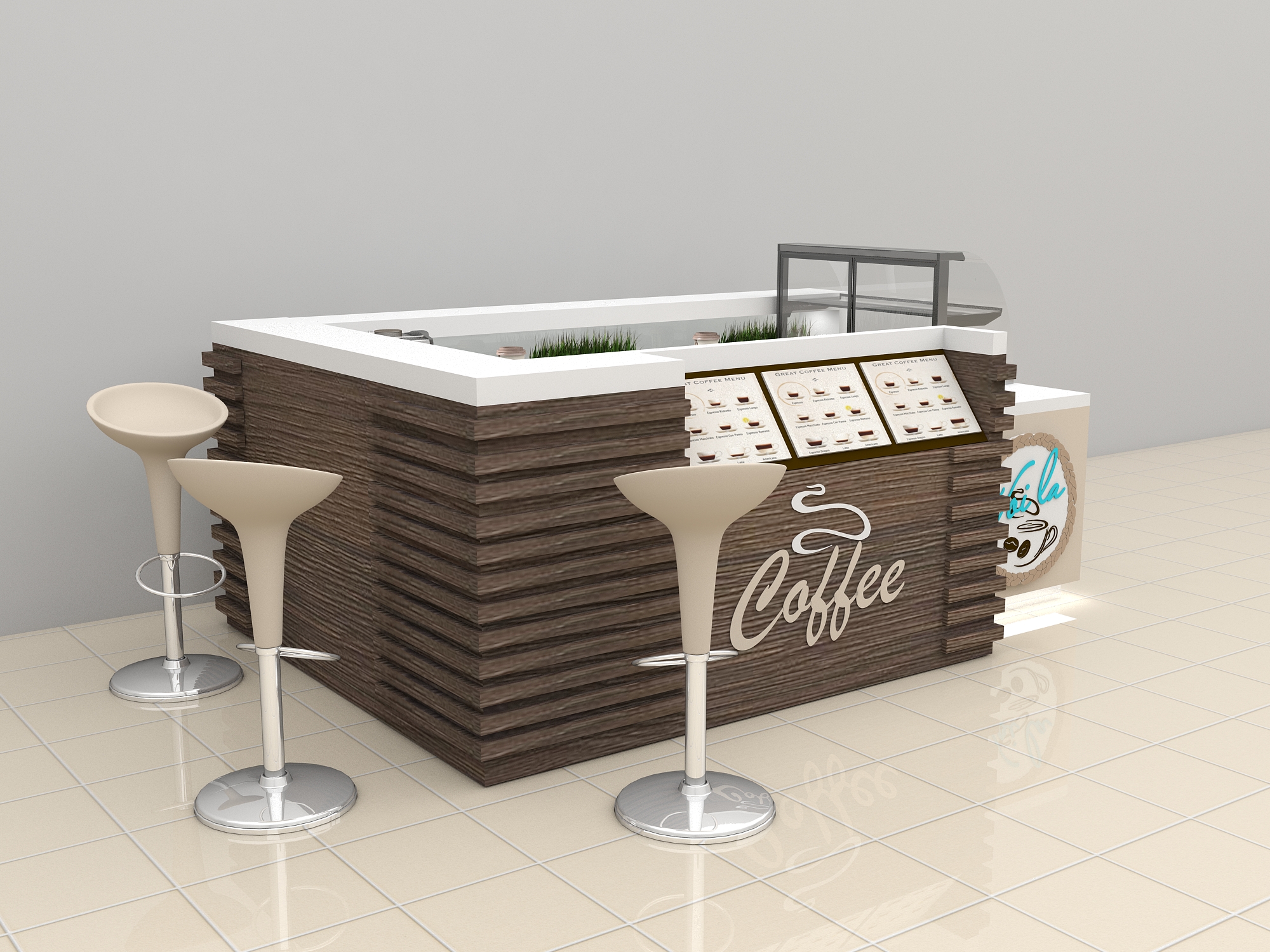 Торговый островок кофейня