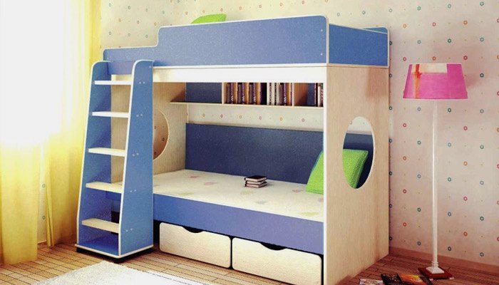 Двухэтажная кровать для детей