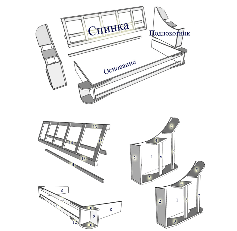 Как собрать диван. Диван аккордеон своими руками чертежи и схемы. Механизм аккордеон для дивана схема. Сборка дивана книжка. Схема дивана аккордеон.