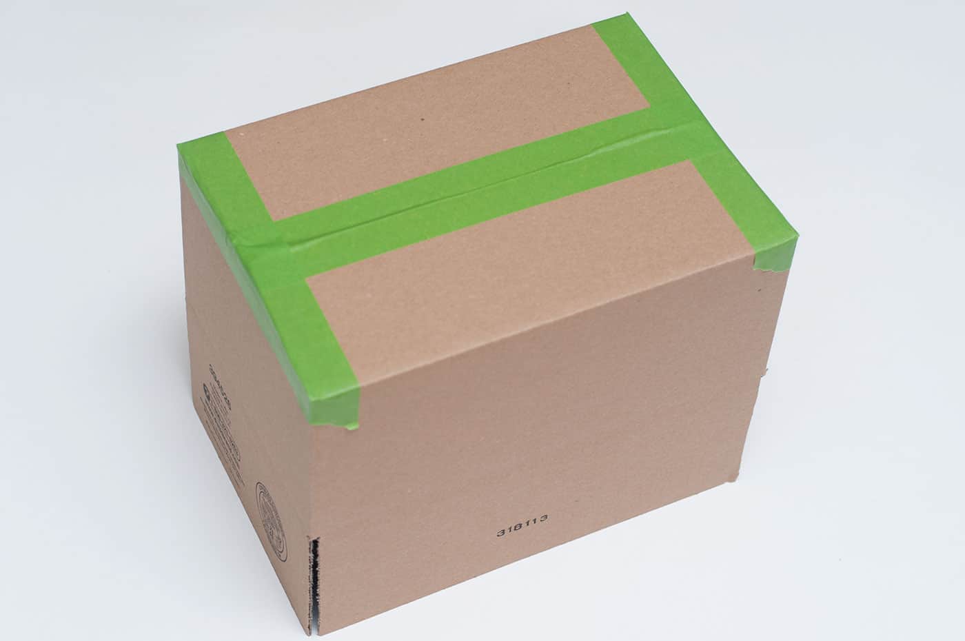 Cardboard Box Dollhouse Craft 