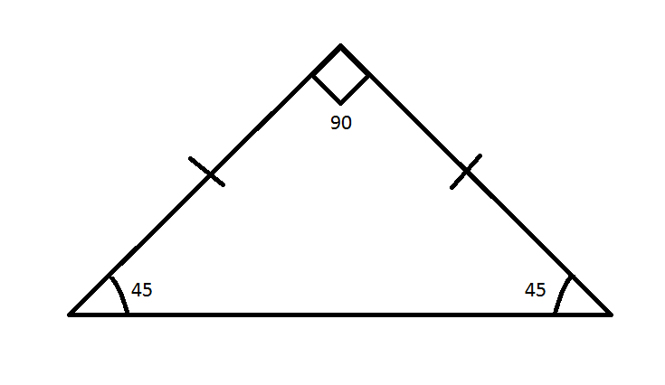 Угол 45 градусов фото геометрия