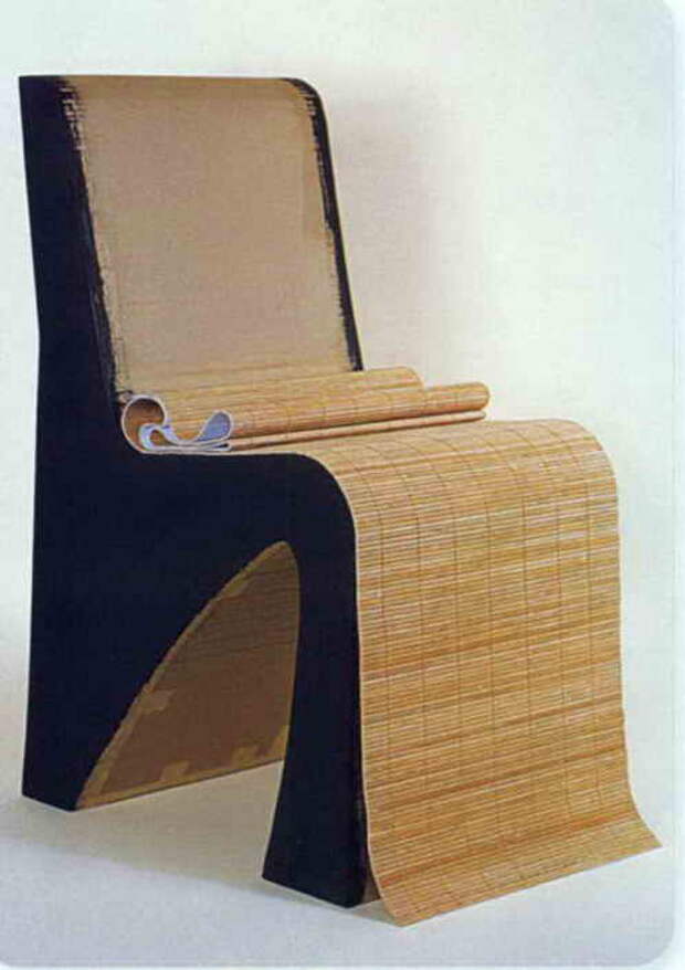 Стол и стул из бумаги