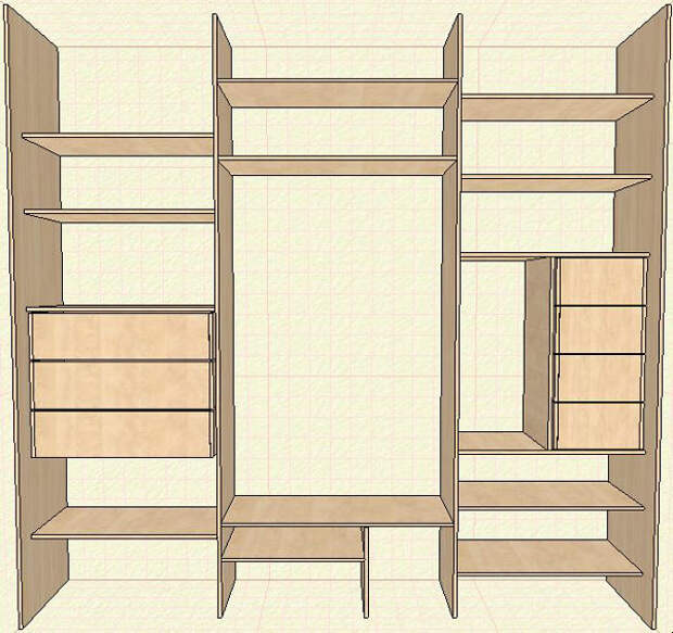 Как сделать шкаф купе своими руками в домашних условиях фото и чертежи видео