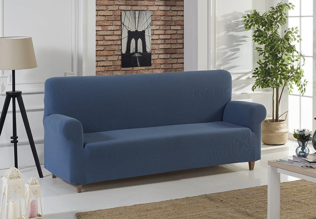 синий диван в гостиную